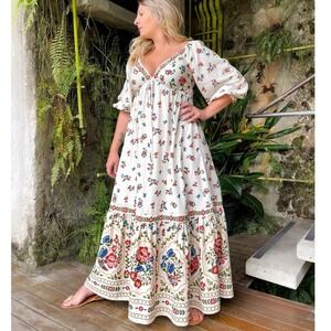 FARM Rio | Dresses | Farm Rio Pink Nautical Guipure Maxi Dress | Poshmark FARM Rio | Dresses | Farm Rio Pink Nautical Guipure Maxi Dress | Poshmark
